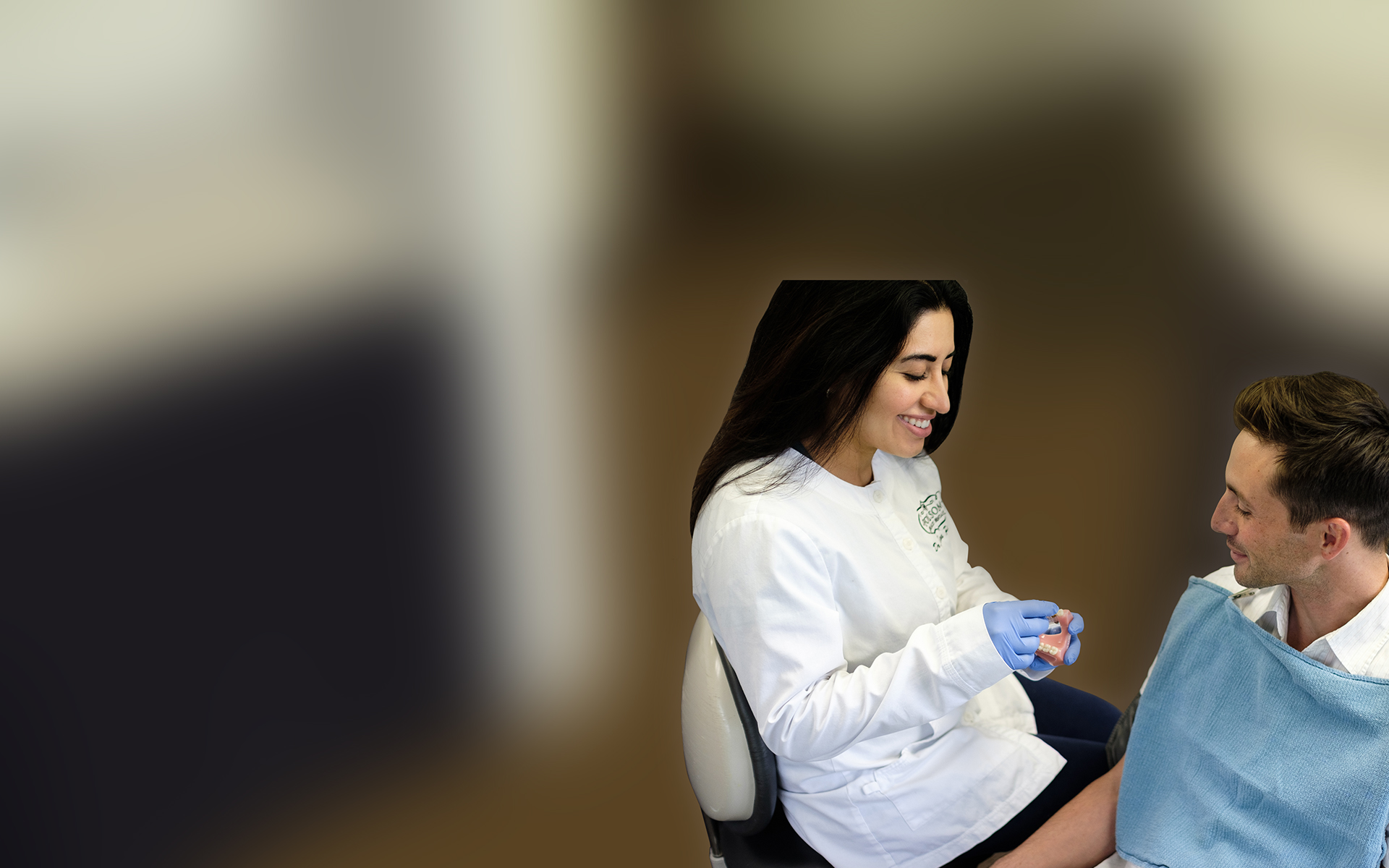 Image of Dr. Sara Pourkay and patient used in slider 2